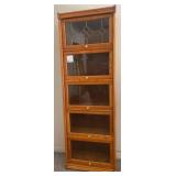 D - BARRISTER BOOKCASE 74X25" (G5)