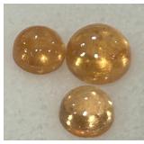 3.45CT CABOCHON SPESSERTITE GARNET  GEMSTONES