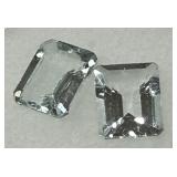 2.52CT AQUAMARINE GEMSTONES