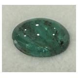 2.21CT CABOCHON EMERALD GEMSTONE