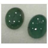 2.50CT CABOCHON EMERALD GEMSTONES