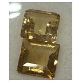 4.15CT CITRINE GEMSTONES