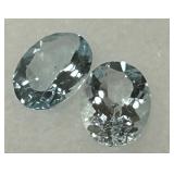 1.35CT AQUAMARINE GEMSTONES