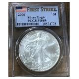 2006 SILVER AMERICAN EAGLE MS69