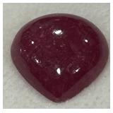 10.42CT CABOCHON RUBY GEMSTONE