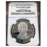 2009P LOUIS BRAILLE 1 DOLLAR PF69