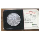 1999 SILVER AMERICAN EAGLE