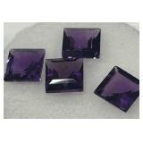 3.71CT  AMETHYST GEMSTONES