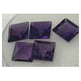 4.79 CT  AMETHYST GEMSTONES