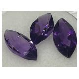 4.32CT  AMETHYST GEMSTONES