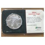 1992 SILVER AMERICAN EAGLE