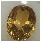 7.84CT CITRINE GEMSTONE