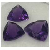 3.55CT  AMETHYST GEMSTONES