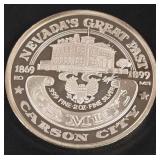 TWO OZ  .999 FINE SILVER COIN (841 H)