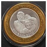 LIMITED EDITION $10 .999 SILVER TOKEN (551 A58)