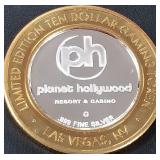 .999 FINE SILVER GAMING TOKEN (551 B38)