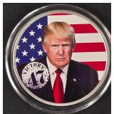 DONALD TRUMP 1oz .999 SILVER ROUND  (350 X)
