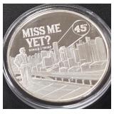 DONALD TRUMP 1oz .999 SILVER ROUND  (350 DI)