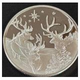 1oz .999 FINE SILVER COIN (814 X)