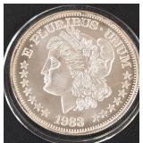 1 TROY 999 FINE SILVER COIN (880 C)