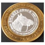 PALMS - .999 FINE SILVER GAMING TOKEN (551 A15)