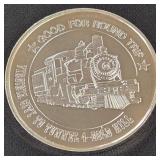 1oz 999 FINE SILVER COIN (875 I)