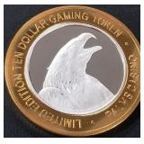 PALMS - .999 FINE SILVER GAMING TOKEN (551 A44)