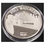 DONALD TRUMP 1oz .999 SILVER ROUND  (350 BK)
