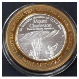 .999 FINE SILVER GAMING TOKEN (551 A78)