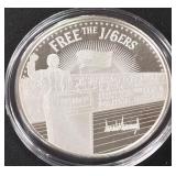 DONALD TRUMP 1oz .999 SILVER ROUND  (350 CD)