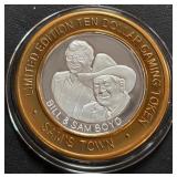 LIMITED EDITION $10 .999 SILVER TOKEN (551 A80)