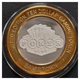 LIMITED EDITION $10 .999 SILVER TOKEN (551 A85)