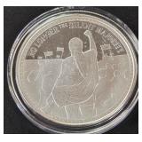 DONALD TRUMP 1oz .999 SILVER ROUND  (350 GE)