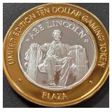 LIMITED EDITION $10 .999 SILVER TOKEN (551 B73)