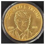 DONALD TRUMP 1oz .999 SILVER ROUND  (350 W)