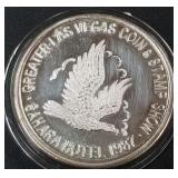 1oz .999 FINE SILVER COIN (886 D)
