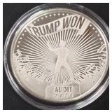 DONALD TRUMP 1oz .999 SILVER ROUND  (350 DE)