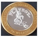 PALMS - .999 FINE SILVER GAMING TOKEN (551 A33)