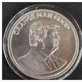 DONALD TRUMP 1oz .999 SILVER ROUND  (350 M)