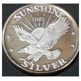 1oz .999 FINE SILVER COIN (815 B)
