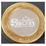 PALMS - .999 FINE SILVER GAMING TOKEN (551 A19)