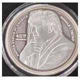 DONALD TRUMP 1oz .999 SILVER ROUND  (350 FO)