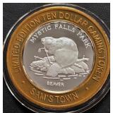 LIMITED EDITION $10 .999 SILVER TOKEN (551 A54)
