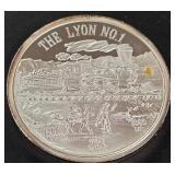 TWO OZ  .999 FINE SILVER COIN (841 A)