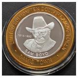 LIMITED EDITION $10 .999 SILVER TOKEN (551 A59)