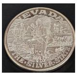 TWO OZ  .999 FINE SILVER COIN (841 S)