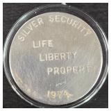 1oz .999 FINE SILVER COIN (873 AK)