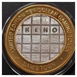 LIMITED EDITION $10 .999 SILVER TOKEN (551 A86)