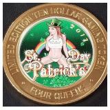 FOUR QUEENS $10 GAMING TOKEN (658 B)