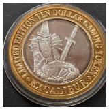 LIMITED EDITION $10 .999 SILVER TOKEN (551 B97)
